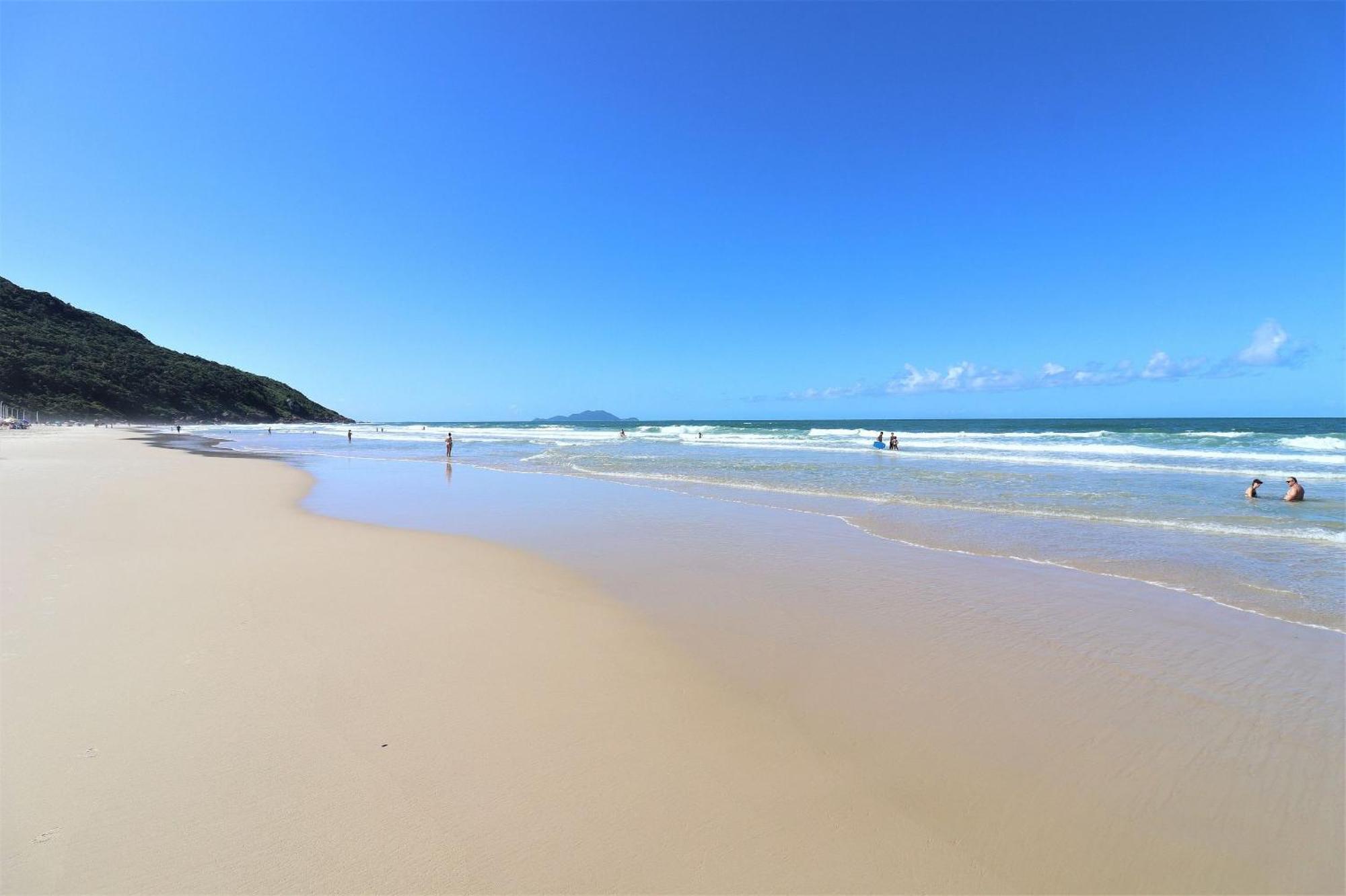Vista Para O Mar E Piscina - Uw01F Флорианополис Экстерьер фото